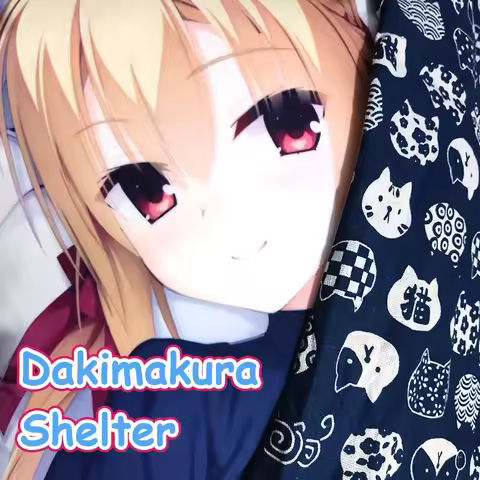 Dakimakura Shelter Anime Waifu Pillow Concealment Storage Pillowcase Linen Hiding Case for Genshin Impact Body Pillows