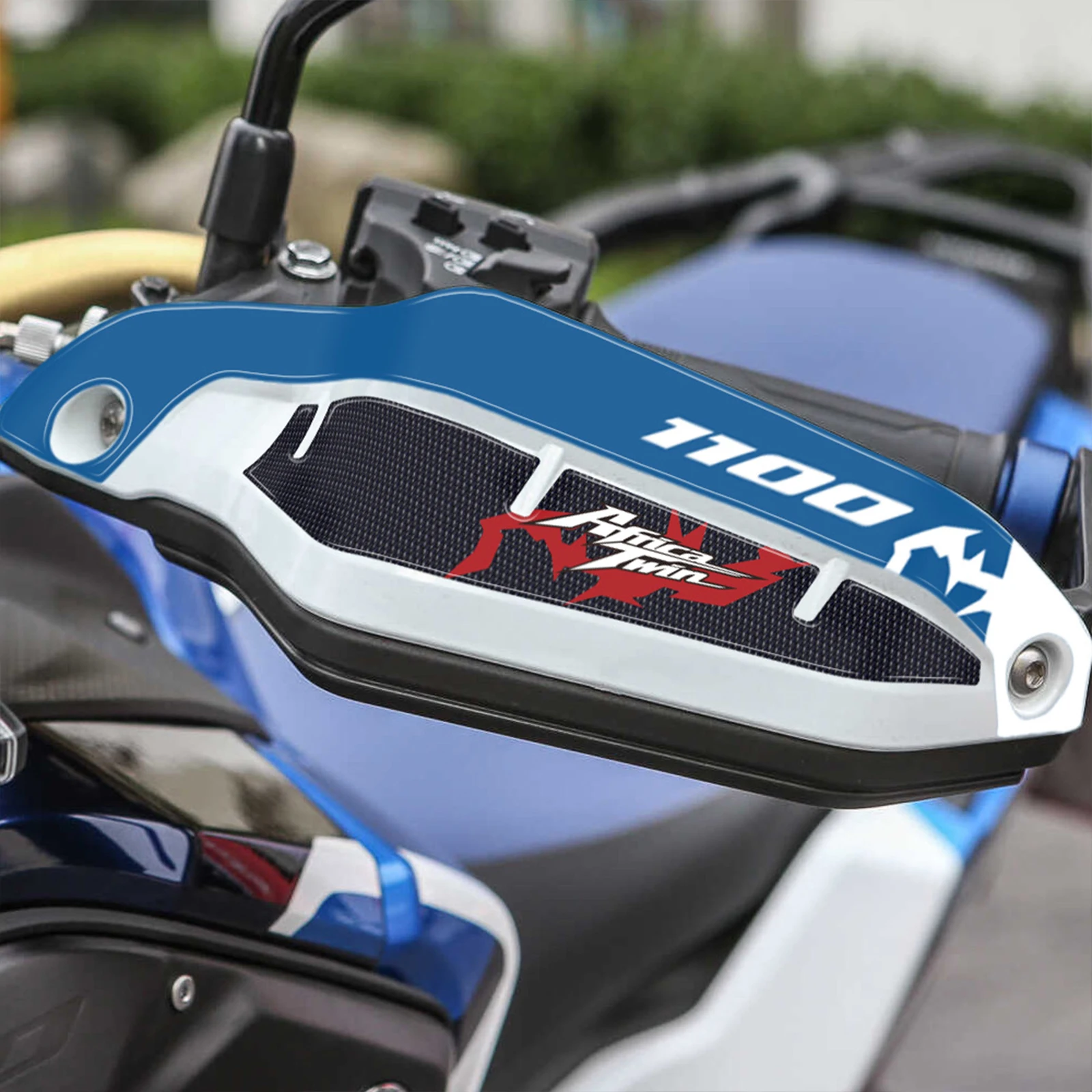 For Honda Africa Twin CRF1100L CRF 1100L 2020-2024 Motorcycle 3D Gel Stickers Handguard Decal Hand Guard Protection Sticker