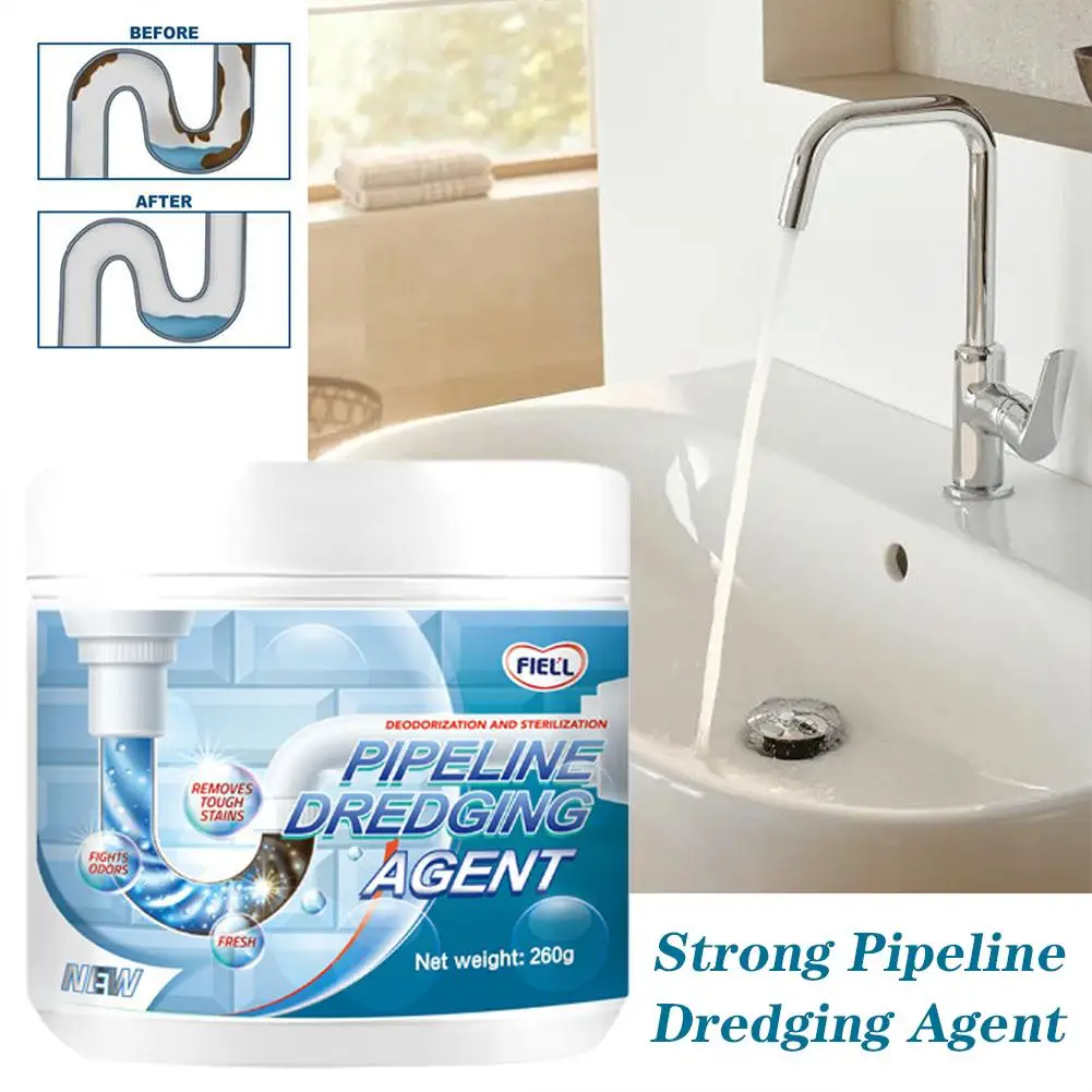 Bathroom Pool Pipe Unclogger Powerful Drain Clogging Drain Bathroom Floor Dissolve Toilet Plumbing Kitchen Deodorising Uncl O1U4