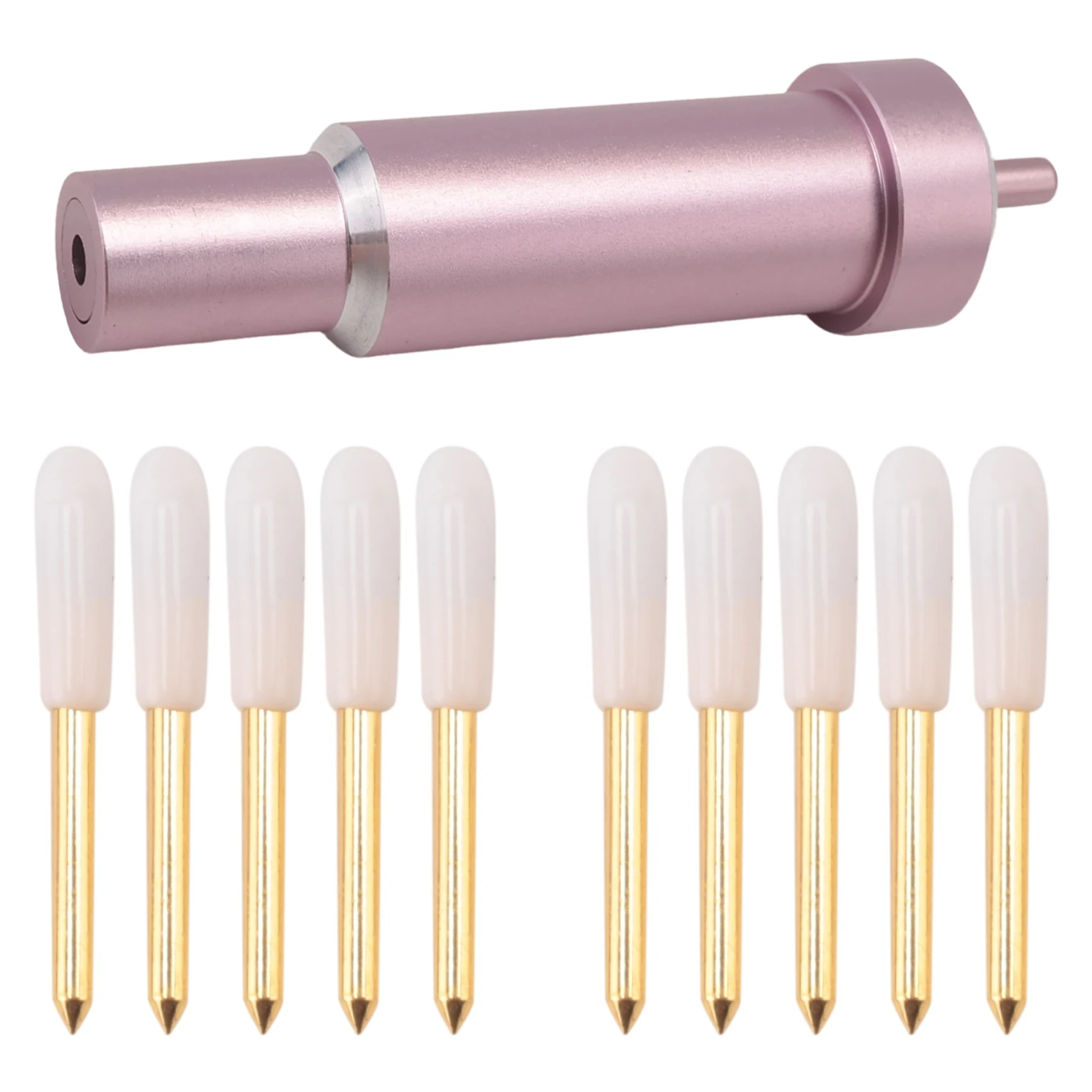 ABRW 11Pcs Premium Fine Point Blade with Housing for Maker 3, Explore Air 2/3, Replacement Blades for Cutting Vinyl, Paper,