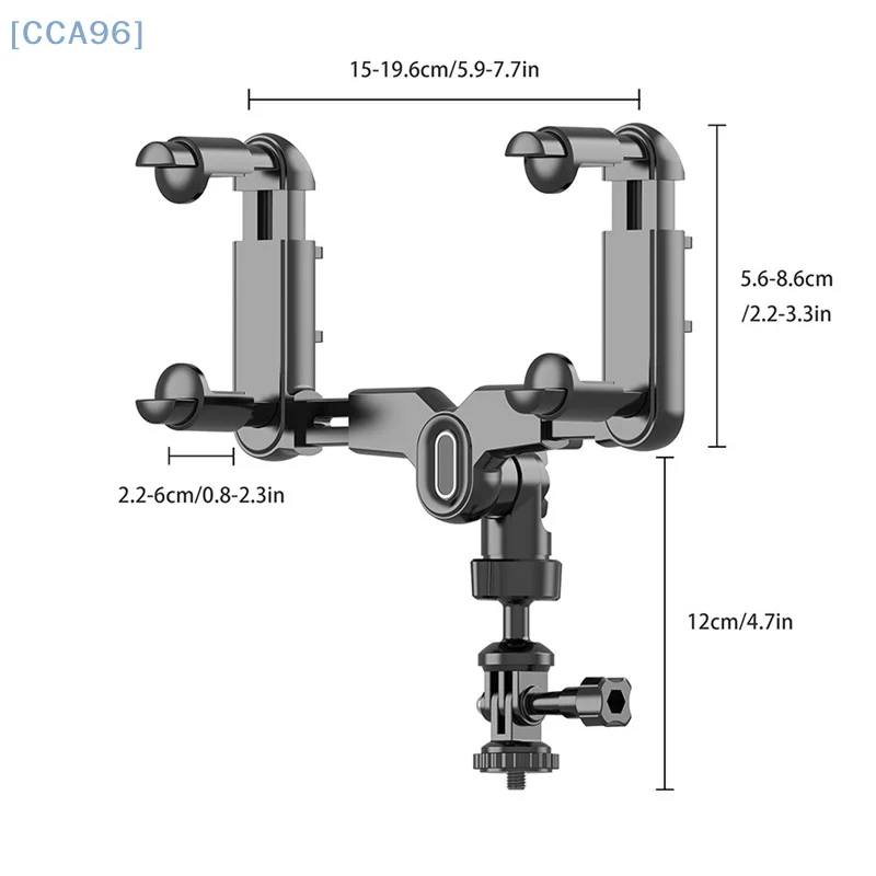 Sports Camera Bracket 360 Adjustable Car Rearview Mirror Driving Recorder Holder DVR Support Holder For Insta 360 Accessories