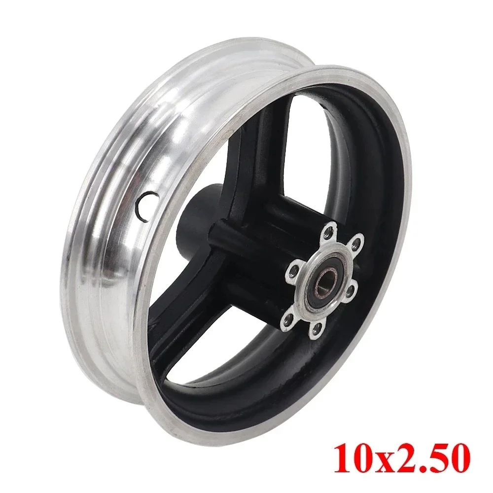 

1PC 10 Inch Electric Scooter Wheel Hub 10 Inch Aluminum Alloy Wheel Rim 10x2.50 Tires Rims Motorcycle Accessories