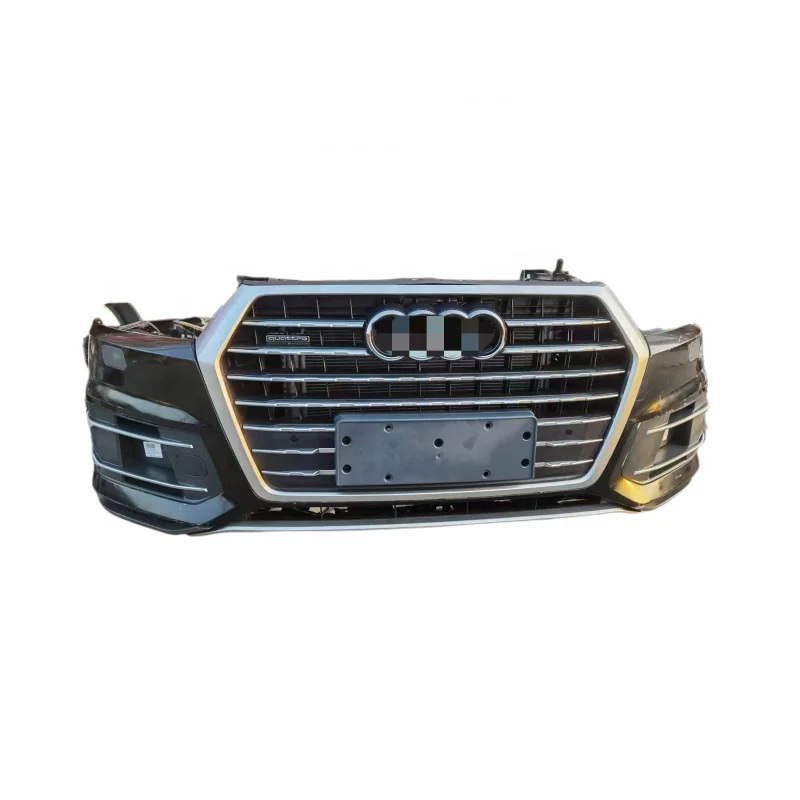 Original Hot Selling Q7 Car Bumpers For Audi Q7 Front Bumper Grille Bumper Lamp Hood Grille Body Kits 2016 2017 2018 2019 2020