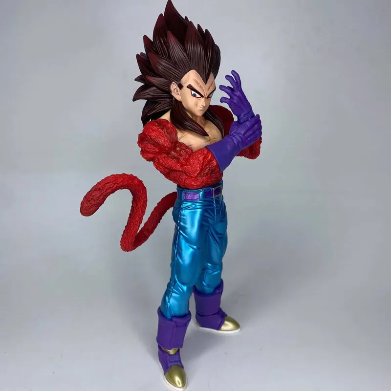 

CK Studio Dragon Ball Super Saiyan Super Four Vegeta Fully Painted Statue Model Handmade Ornament Gift