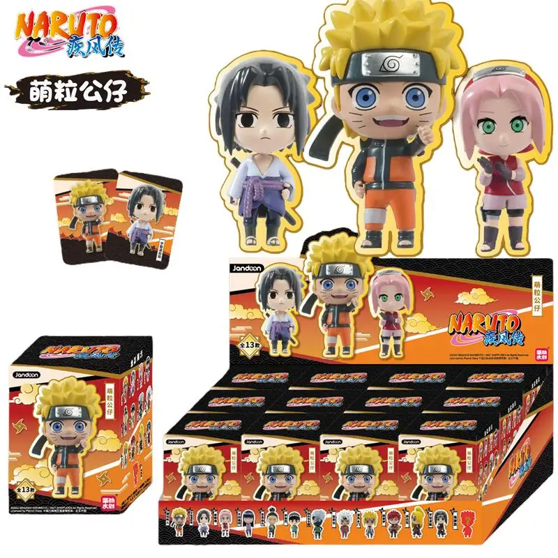 

Naruto Shippuden Blind Box Kawaii Figures Large Version Uzumaki Naruto Uchiha Sasuke Haruno Sakura Collectible Anime Toy Gift