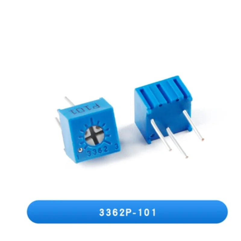 10 STKS 3362 W 103 Verstelbare Precisie Potentiometer 100 200Ohm 500R 1 K 2 K 5 K 10 K 20 K 50 K 100 K 200 K 500 K 3362 Trimpo Trimmer