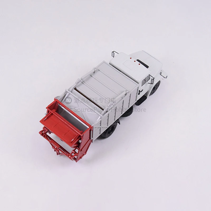 1:43 Scale Diecast Alloy Russian Sanitation Truck MKZ-10 (4333) Toy Car Model 103375 Classic Adult Souvenir Gifts Static Display