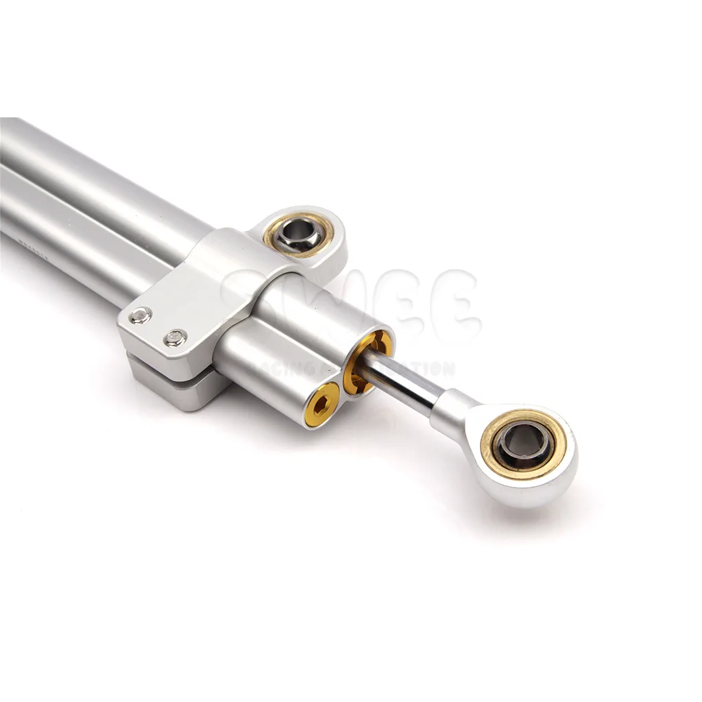 อุปกรณ์ดัดแปลงแดมเปอร์รถจักรยานยนต์สากล 258/373 มม. โคลงพวงมาลัยสําหรับฮอนด้าคาวาซากิยามาฮ่าท่อคู่แดมเปอร์