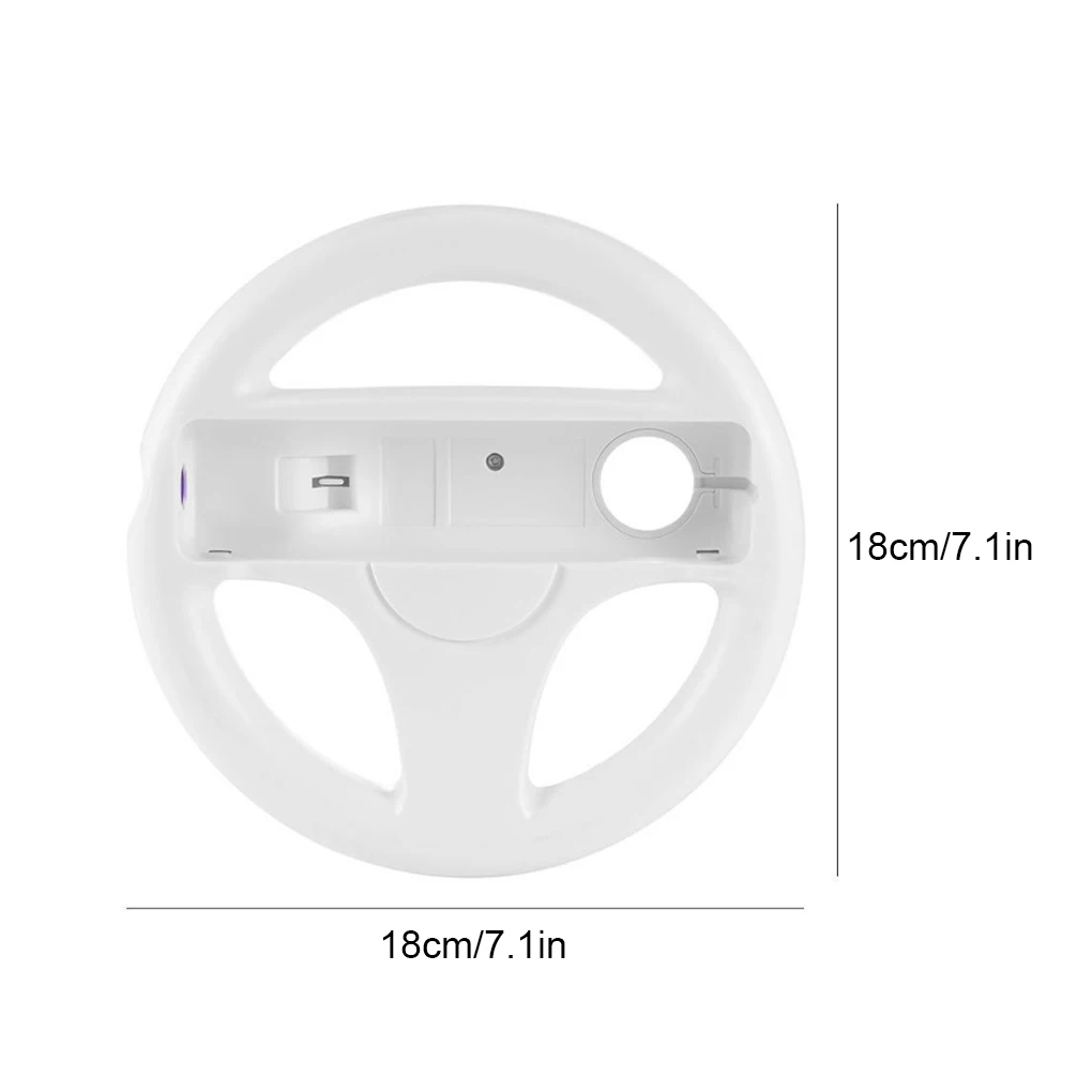 Racing Steering Wheel Video Remote Controller Professional Gamer Maintenance Spare Replacement for Nintendo Wii