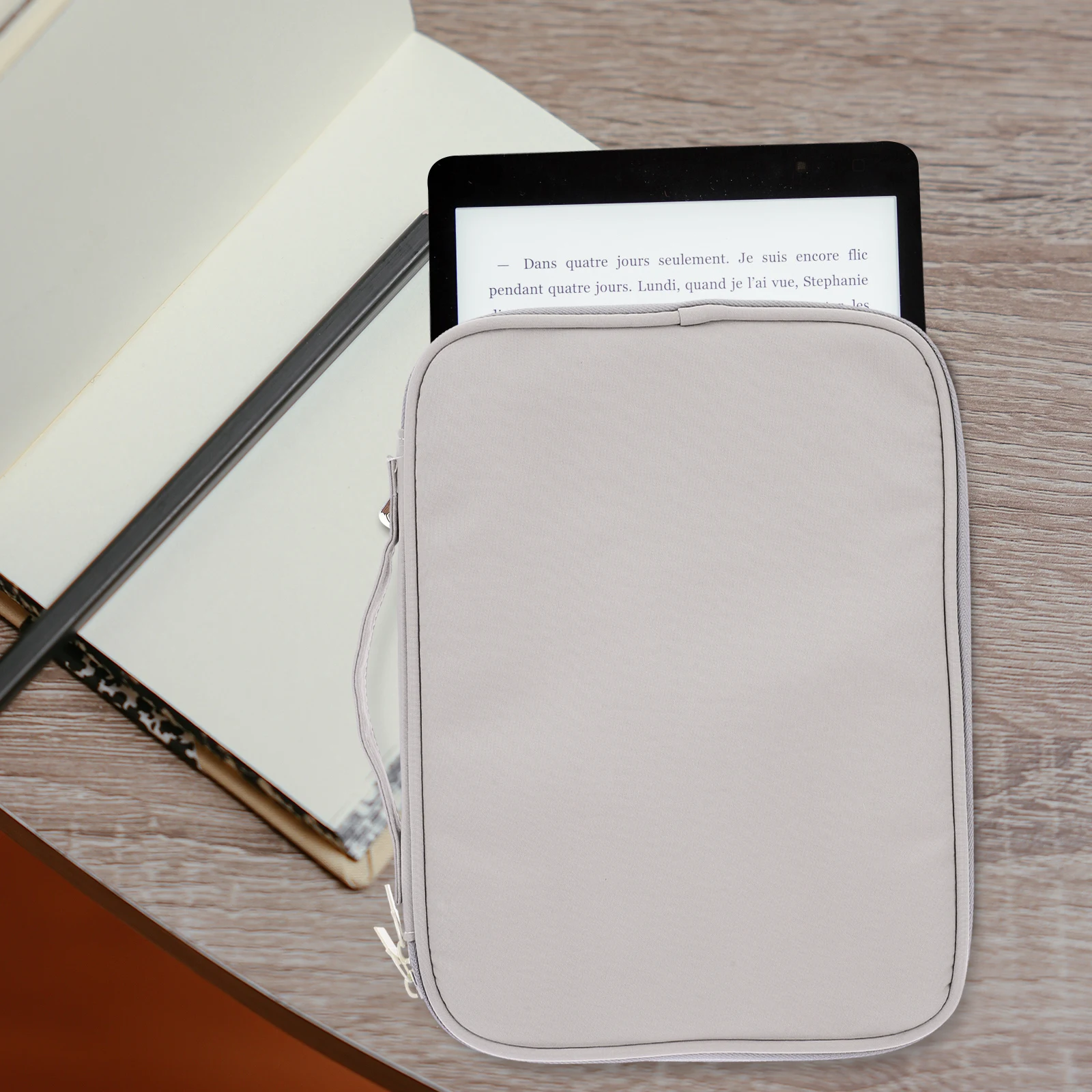 

Protection Sleeve Lightweight Nylon Polyester Material Spacious Portable Travel For Durable Organizer Pouch Bag Case Tablet