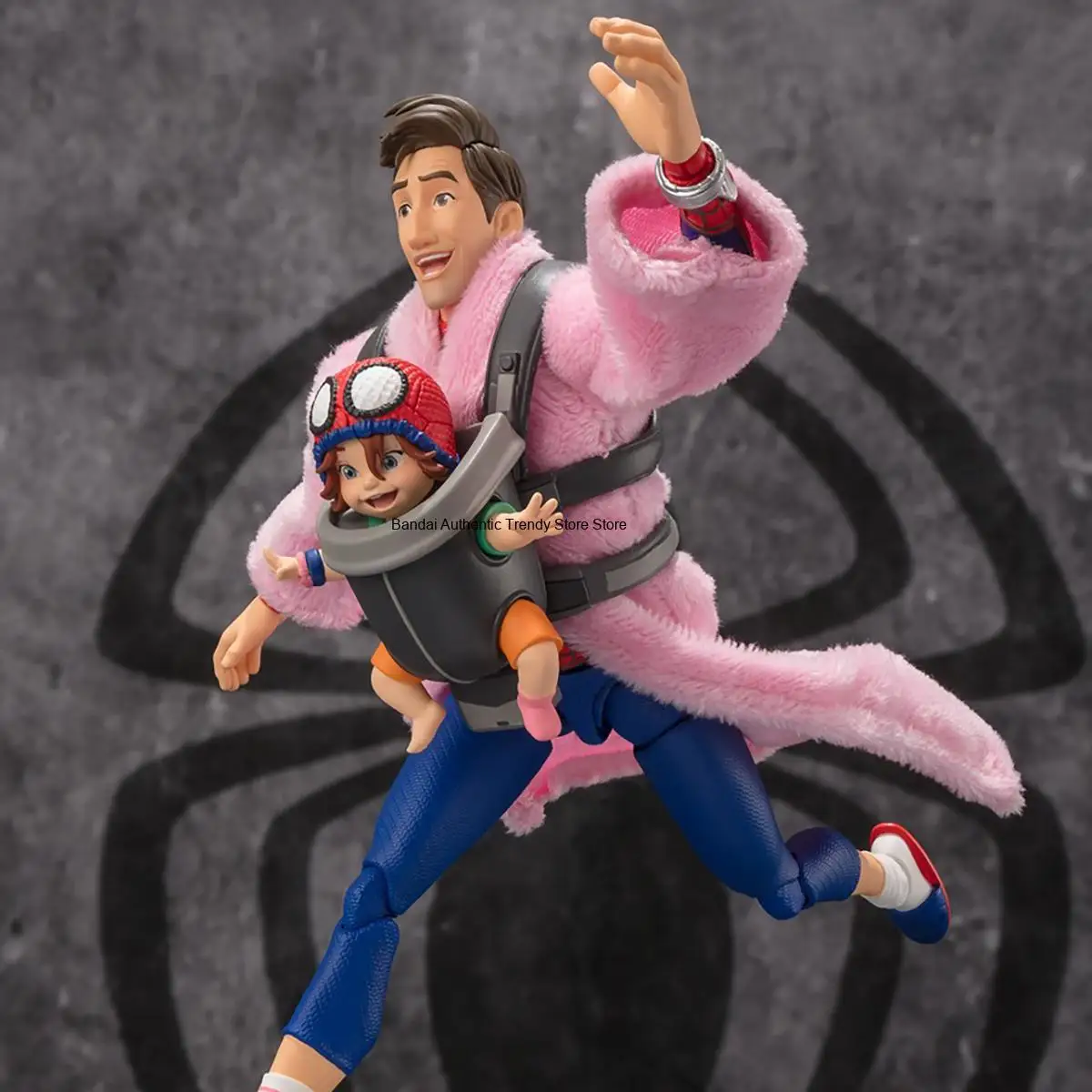 100% in Stock Original Bandai Spirits S.H.Figuarts Spider-Man: Across The Spider-Verse Peter B. Parker Gwen Stacy Miles Morales - view 2