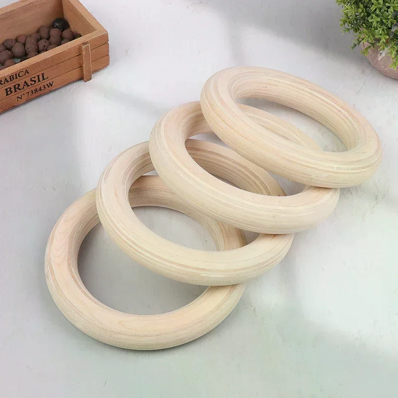 2Pcs/Pairs Wooden Ring Portabl - Gymnastic Ring Wood ulasan dan harga