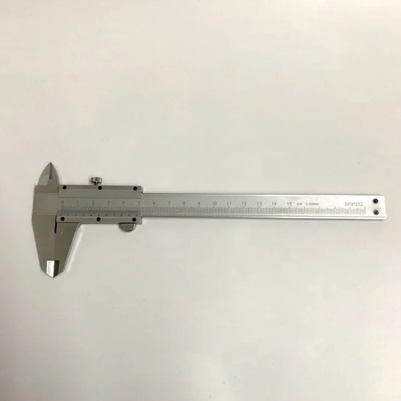 Industrial grade vernier caliper 150mm high precision depth measurement tool