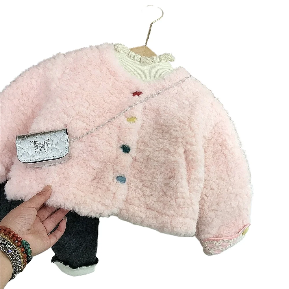 Coat New Model Western Style Warm Winter Clothing Fashion Fur Integrated Sweater Trendy Fashion Soft Fleece