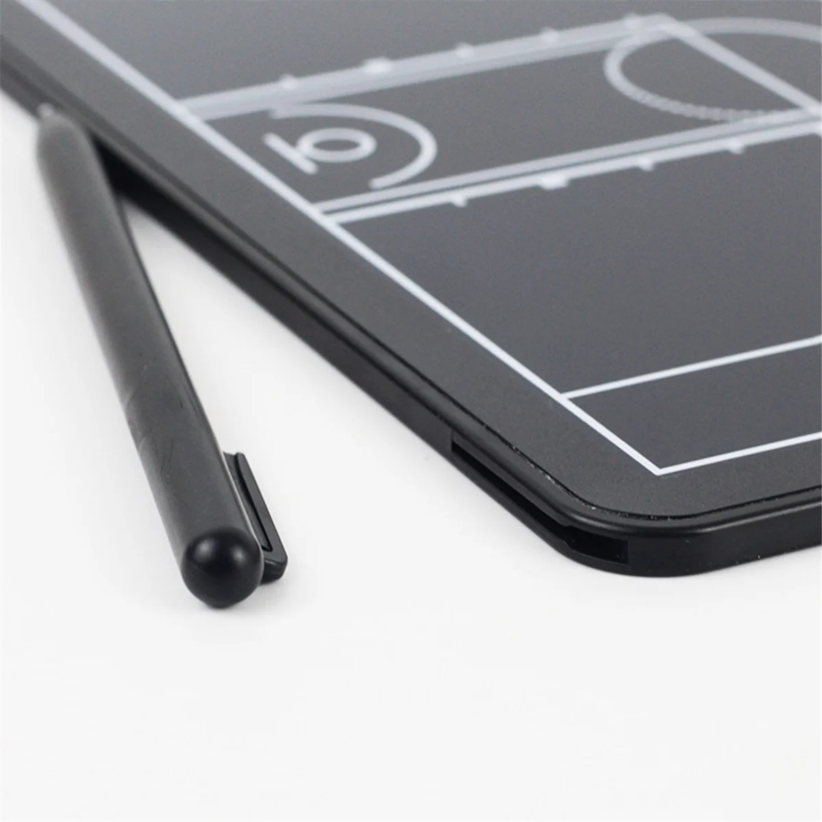 SMIEA Lavagna elettronica per allenamenti di basket Lavagna per strategia digitale con schermo LCD e penna stilo per basket, calcio