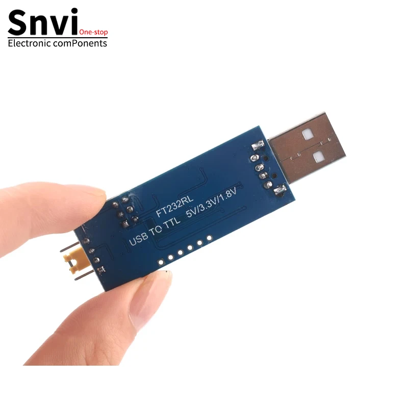 FT232RL serial port module USB to TTL serial port small board 5V 3.3V 1.8V level Download the burn line