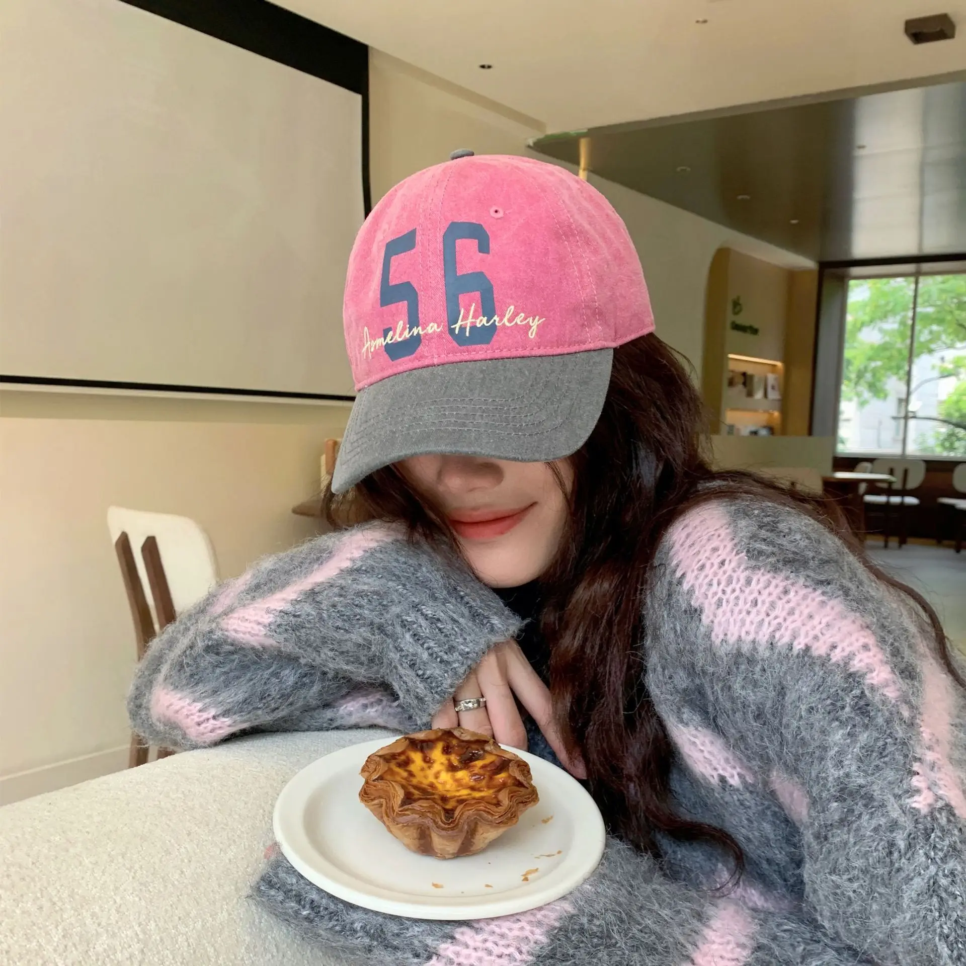 2025 nuovo berretto da baseball allargato e approfondito, parasole e protezione solare, berretto piccolo, cappello tutto-fiammifero con circonferenza della testa grande