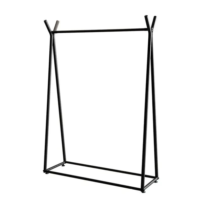 Clothing racks for men's and women's clothing stores