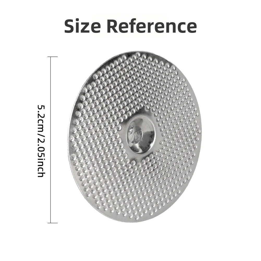 Stainless Steel 52mm Coffee Machine Filter Mesh Shower Screen Compatible with Standard Group Heads 564 Precision Holes
