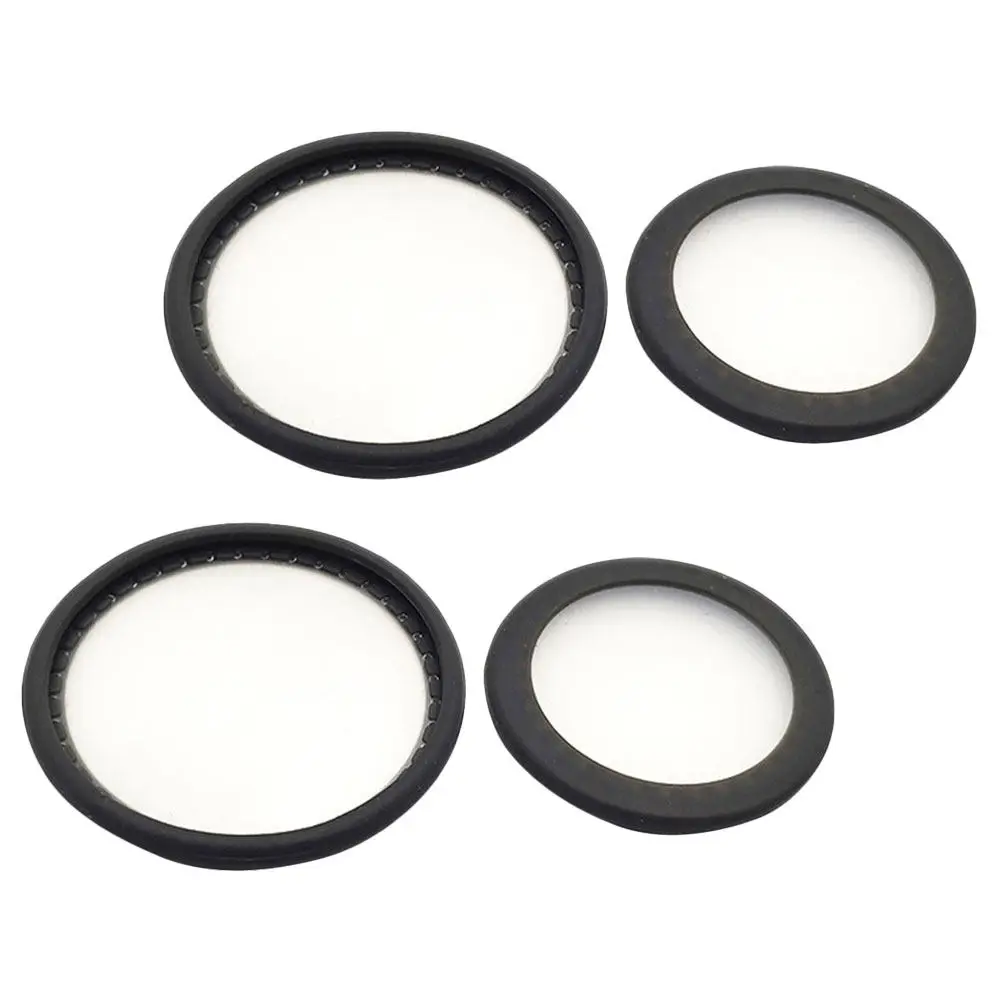 2Sets Stethoscope Spare Diaphragm Covers PVC Bell Replacement Stethoscope Accessories for Pediatric Adult Models