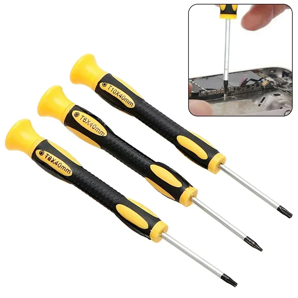 

1pc Hexagon Torx Screwdriver With Hole T6/T8H/T10H Screw Driver For 360, For PS3 For PS4 Wireless Controller Repair Hand Tools