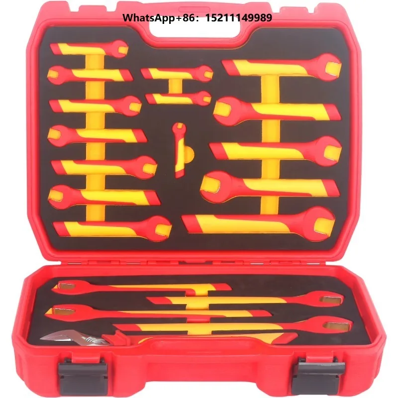 Insulated Open Wrench Tool Set