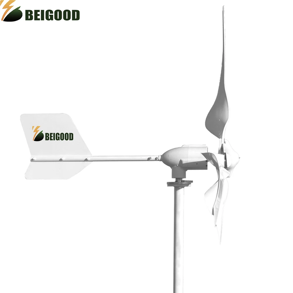 Imagem -03 - Gerador de Turbina de Energia Eólica 10kw para Fazenda Doméstica 10000w 24v 48v 96v Horizontal Moinho de Vento Permanente Magets Alternador Elétrico