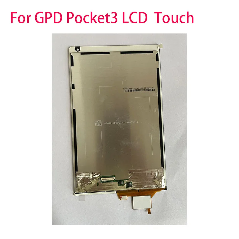 For GPD Pocket3 LCD Display With Touch Screen Digitizer Assembly Repair Parts Replacement