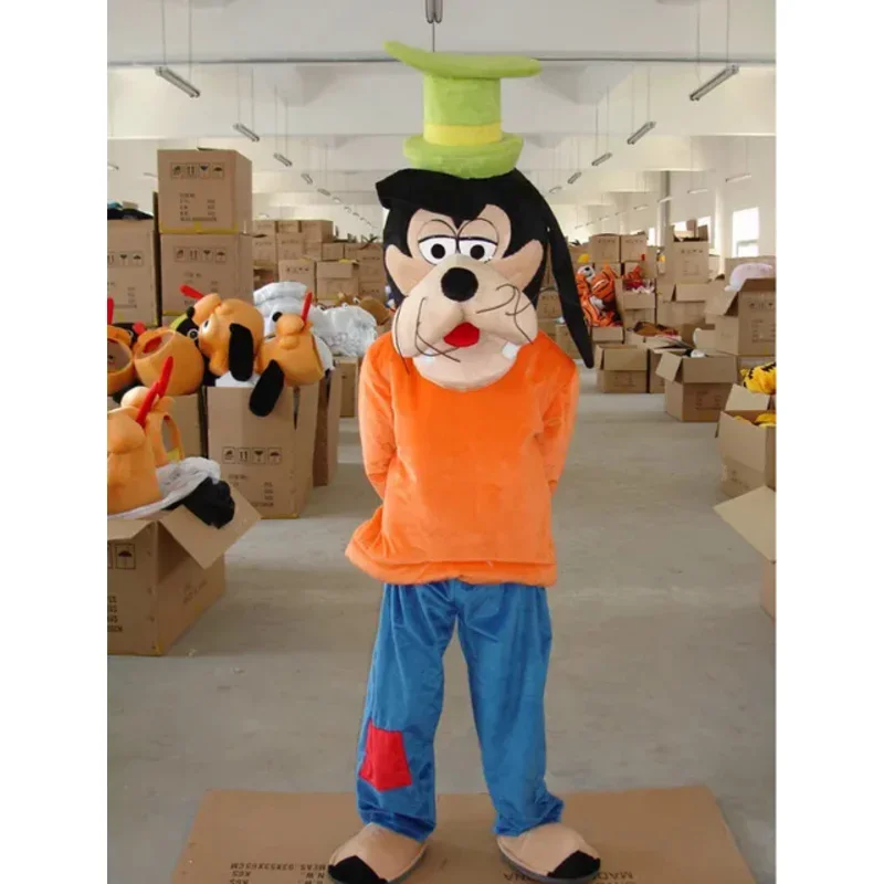 Cosxin Cosplay Personaggio dei cartoni animati Pippo cane Plutone cane Costume della mascotte Cerimonia pubblicitaria Festa in maschera Festa di carnevale animale perfo