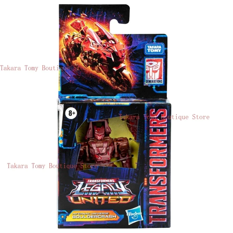 In Stock Transformers Toys Legacy United Core Class Infernac Universe Bouldercrash Action Figures Autobots Hobbies Collectible