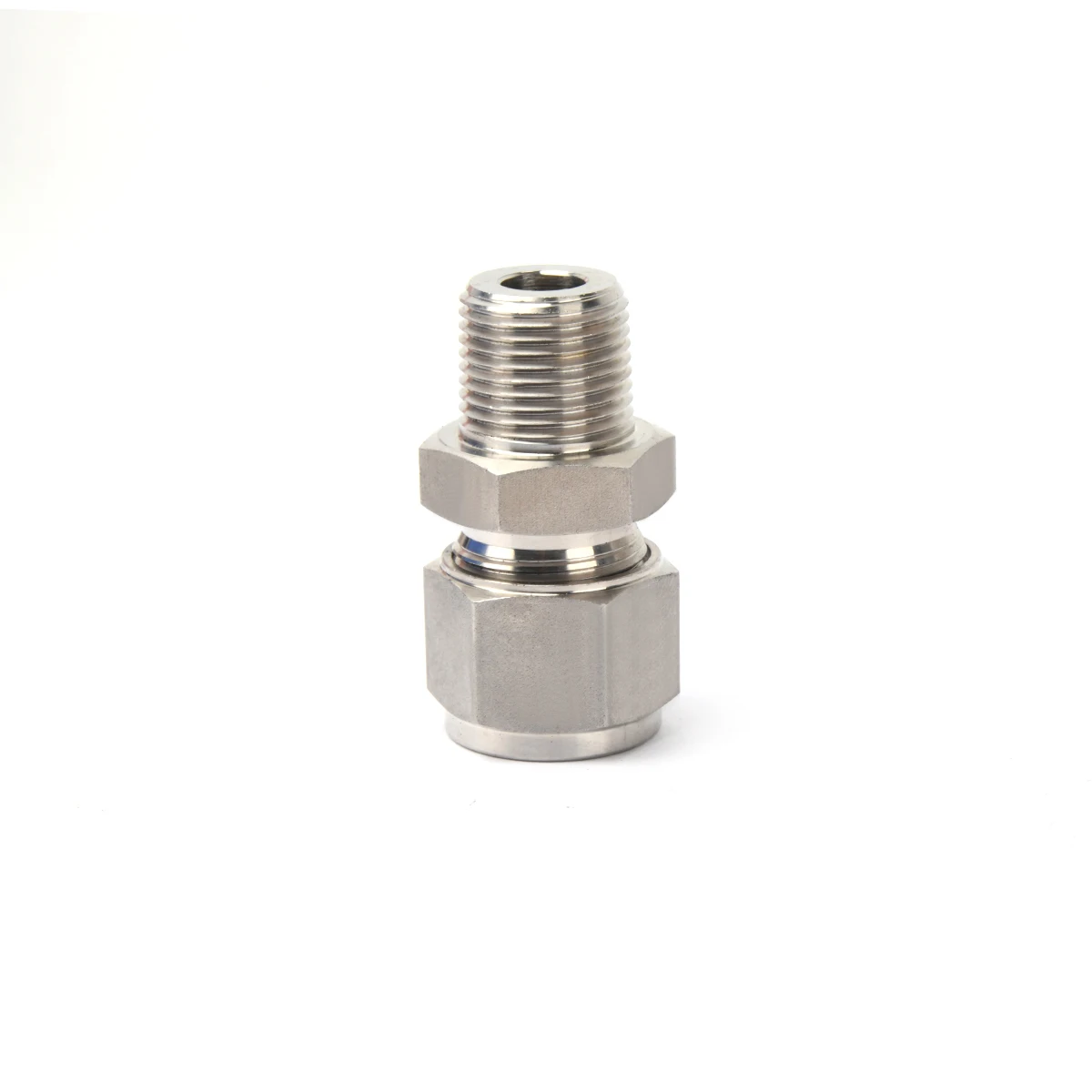 Male Straight SS316 Compression Fittings Adaptor Male Tube Fitting Straight Joint