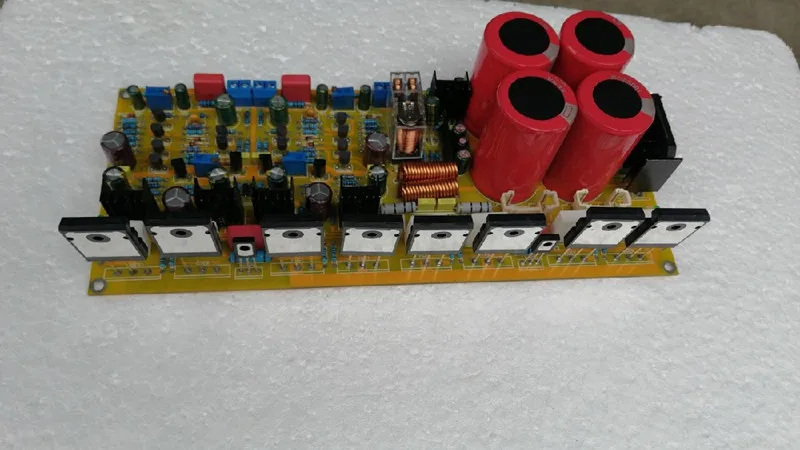 วงจรแอคคูเฟส300W * 2ช่อง2.0 C5200สเตอริโอ A1943หลอดคลาส A / Class AB อะนาล็อกบริสุทธิ์หลังเวที