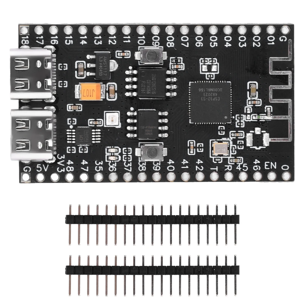 ESP32-S3 N16R8 Development Board for Arduino 8MB 16MB with WS2812 LED CH340 Type-C ESP32 S3 BT 2.4G Wifi Module Electronic Kit