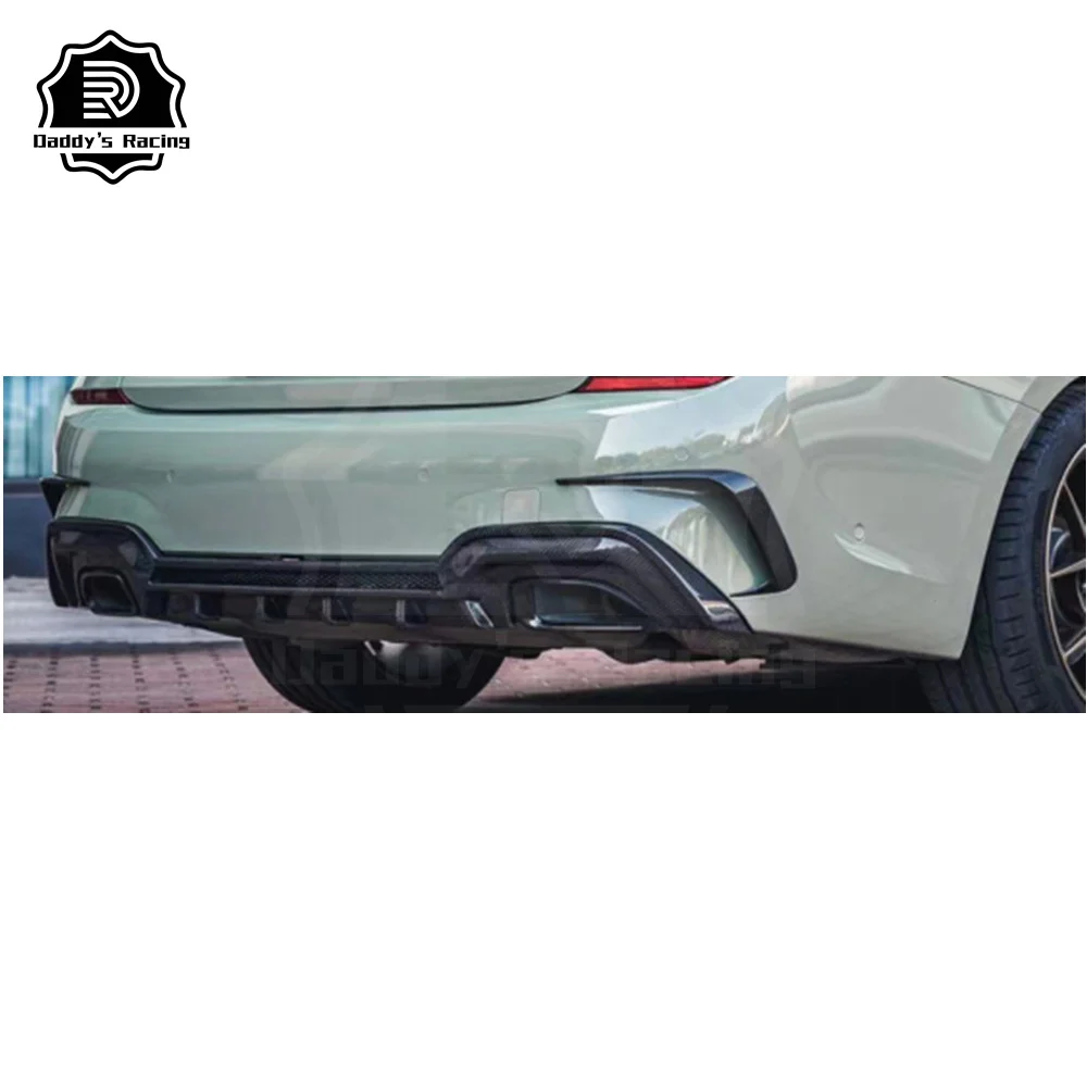 Carbon Fiber Body Set Fit For G20 G28 3 Series Body Kit BT Style 2019-2021 High Quality Front Lip Side Skirts Diffuser