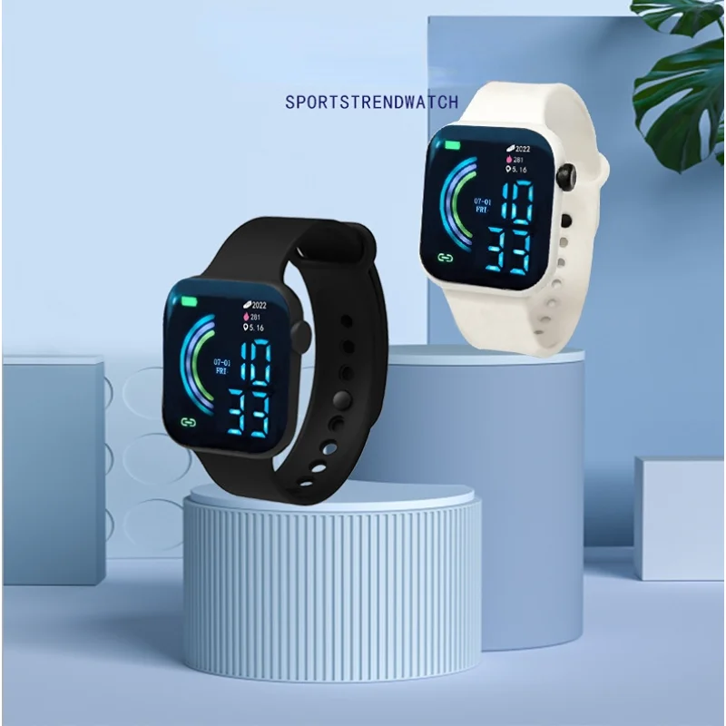 Smart Horloge Voor Mannen Vrouwen Sport Horloges Waterdichte Fitness Digitale Horloges