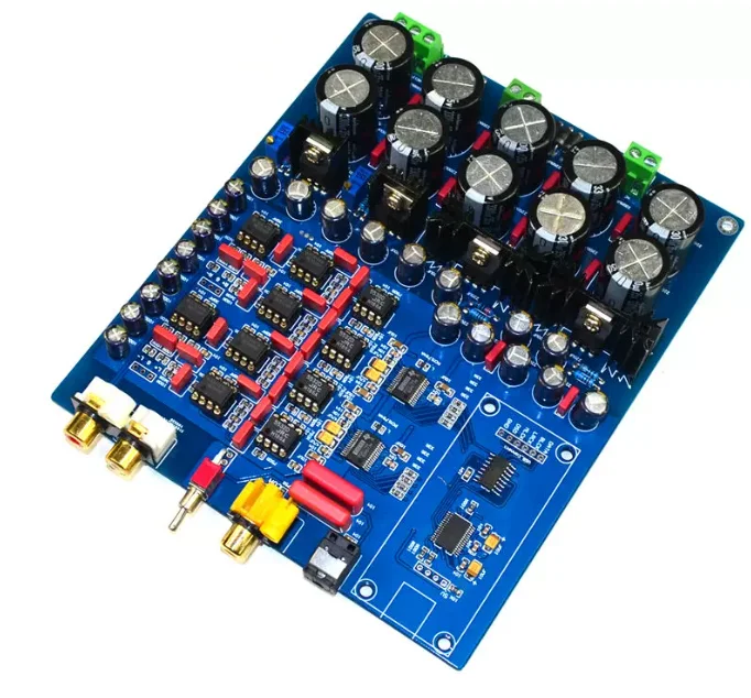 For YJ-Dual chip PCM1794+AK4113 luxury decoder DAC (support fiber coaxial USB input