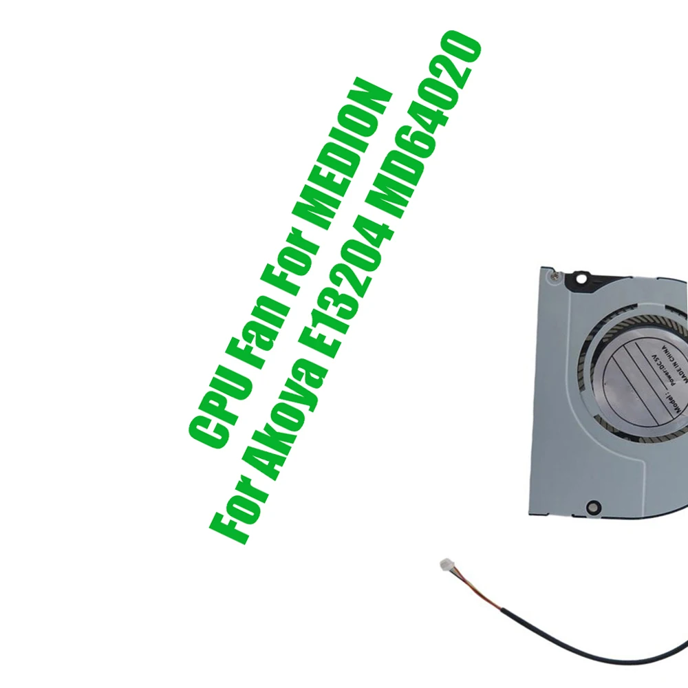 For MEDION For Akoya E13204 MD64020 DC5V Replacement Laptop CPU Fan