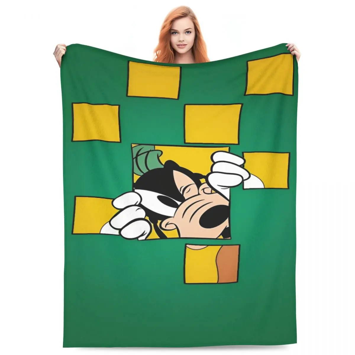 

Одеяло Goofy с рисунком собаки, уютное одеяло, зимний подарок для женщин