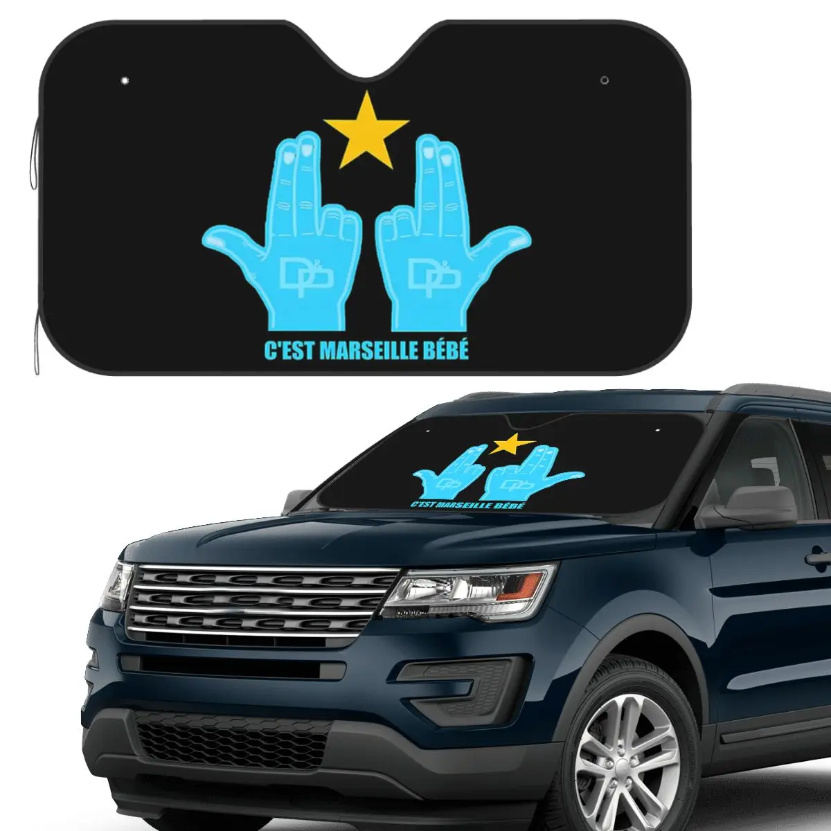 

C'est Marseille Bebe JUL Солнцезащитный козырек на лобовое стекло автомобиля, переднее лобовое стекло, солнцезащитный козырек, аксессуары, чехлы