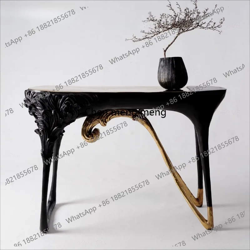 

Article case entrance control reception desk, neoclassical light luxury