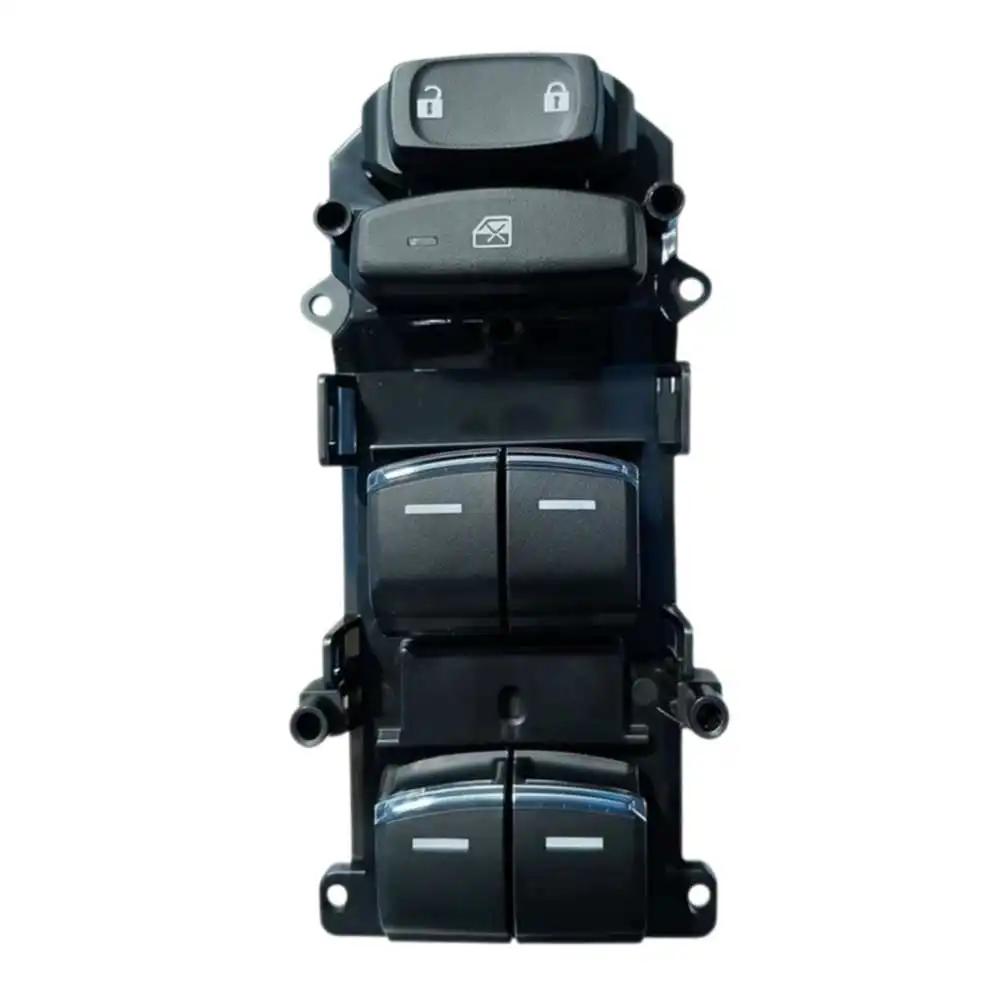 Daily Driving Convenience Car Window Switch Black ABS Plastic Construction Sensitive Control Precise Operation