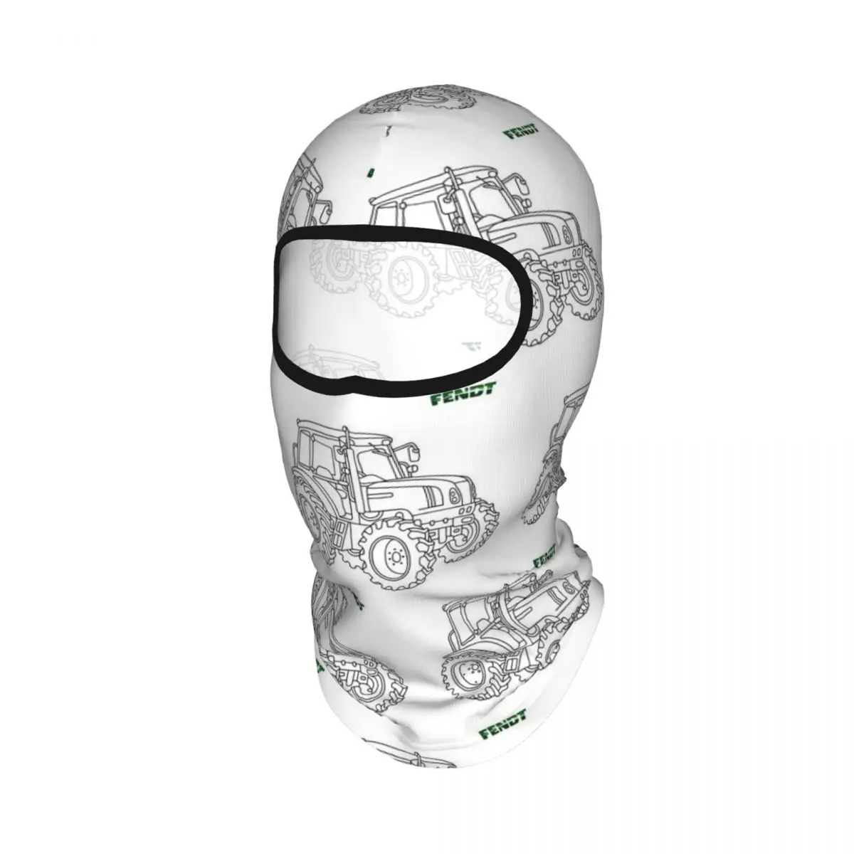 Fendt Tractor Breathable Thin Balaclava Full Face Mask Sun Protection Neck Gaiter For Motorcycle Cycling