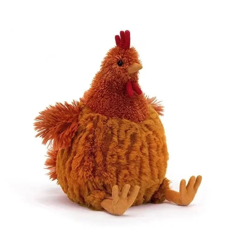 

23cm Chick Plush Toys Cute Soft Funny Stuffed Animation Chicken Home Room Decor Dolls For Kid Birthday Christmas Gift