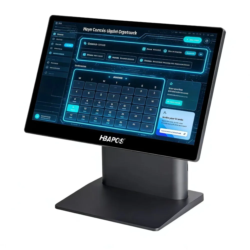 

ATV&UTVCustom Logo 15.6 Inch POS System, All-in-One Cashier Machine for Restaurant, Café & Retail Business