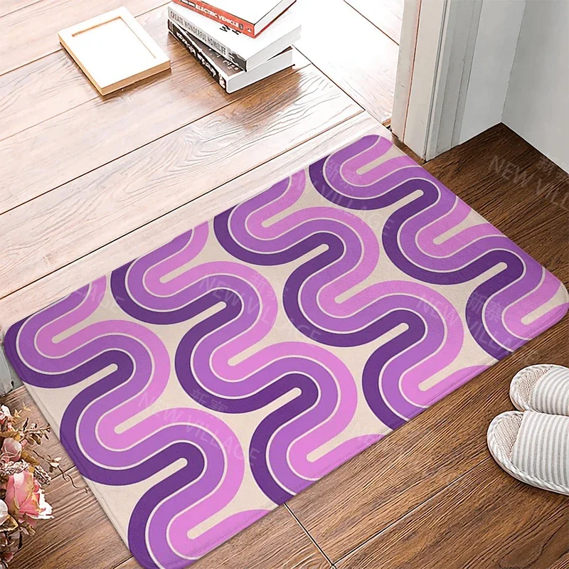 Anti-slip Bath Mat Bathroom Small Rug Shower Mat Home Decor Door Mat Kitchen Mat Bedroom Entrance Room Mats Floor Carpet vintage