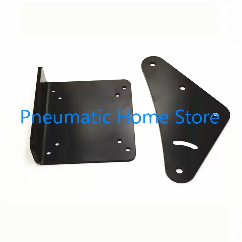 1PC Carbon Steel L-Type Bracket Fixed Racing Simulator Display Fixture Triple Screen Bracket Angle