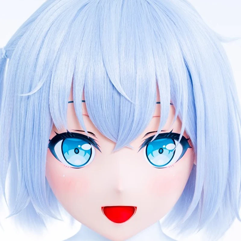 

(MEO0108) Настроить ручной работы на всю голову, запираемый кроссдресс, мужской и женский, японский мультфильм, аниме, игровой персонаж, маска кигуруми