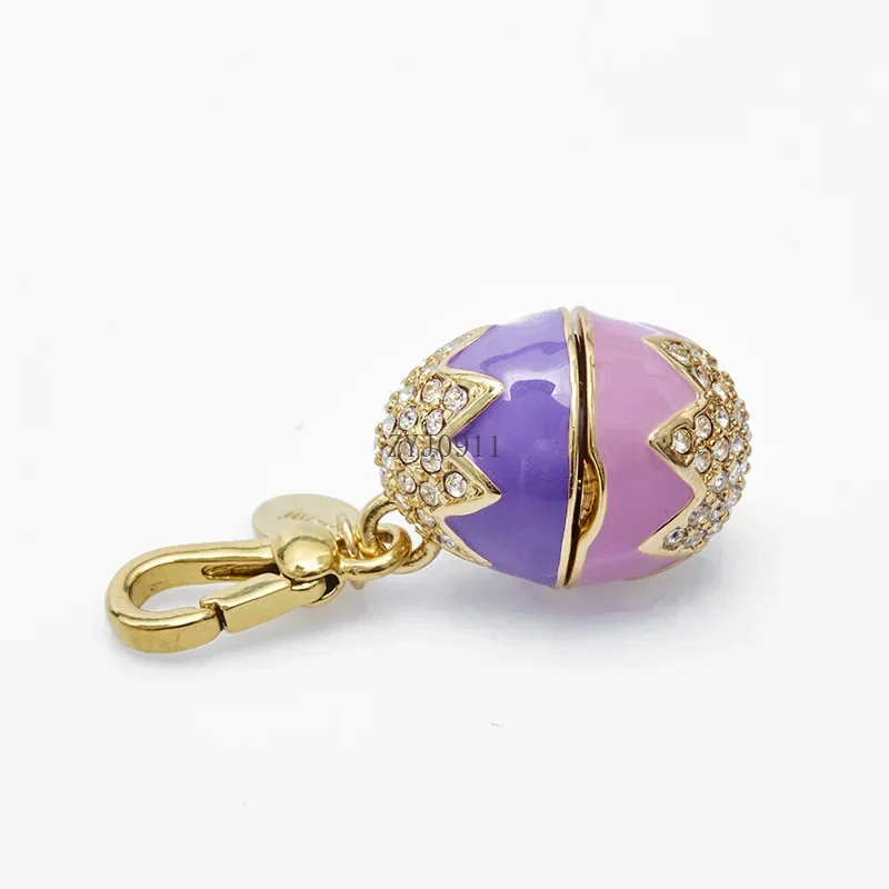 *Easter Egg Pendant Necklace for Girl Bunny Pendant Necklace Sweater Chain Key Pendant Jewelry Birthday and Christmas Gift