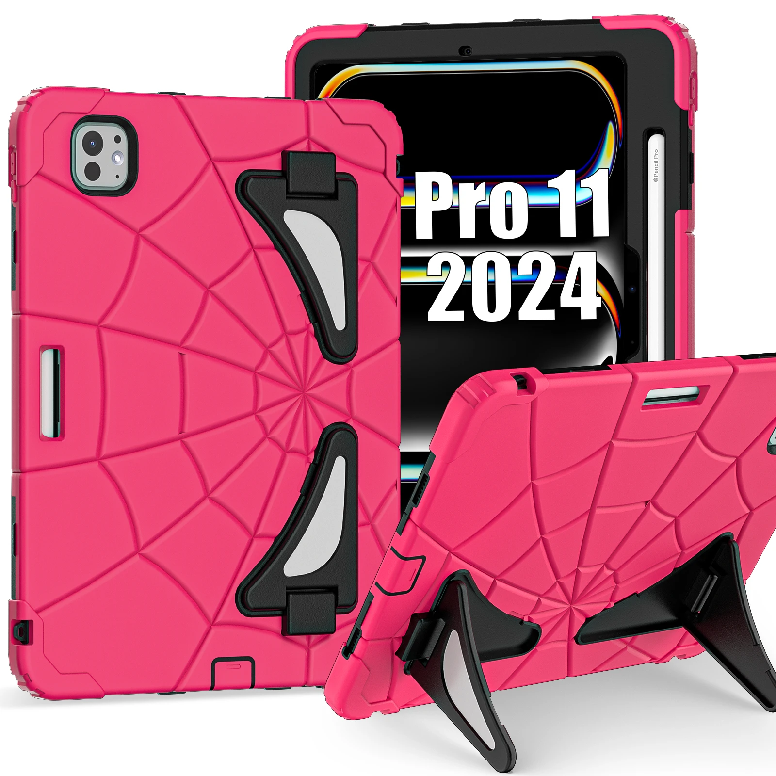 

Защитный чехол для планшетного ПК, модель Spider A1, подходит для iPad Pro11 M4 A2836 (2024), с подставкой, доступны 10 цветов