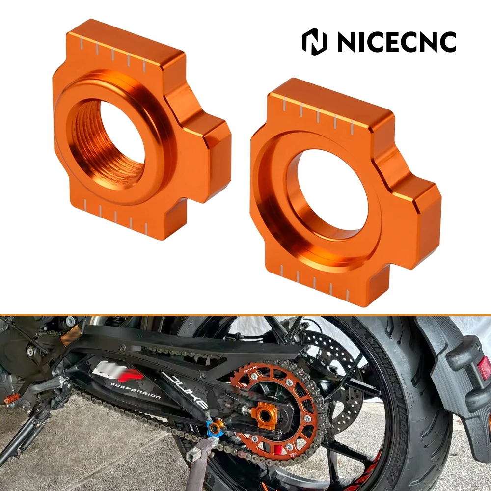 

For 2019-2022 KTM 790 Adventure R 790 Adventure Chain Tensioner Chain Adjusters for KTM 790 Duke 2018 2019 2020 2021 2022